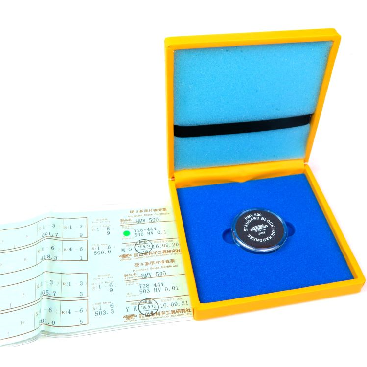 yamamoto山本科学hmv-300硬度标准块hmv-100