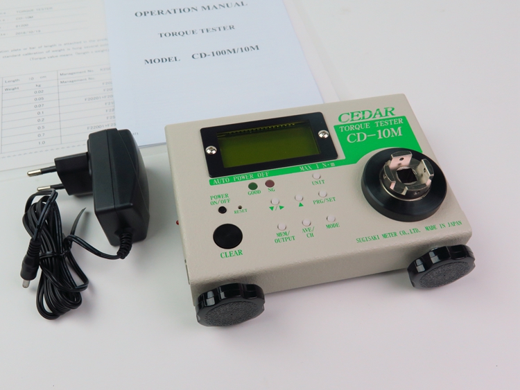 日本cedar数显思达扭力测试仪cd-10m扭矩校正仪扭力计