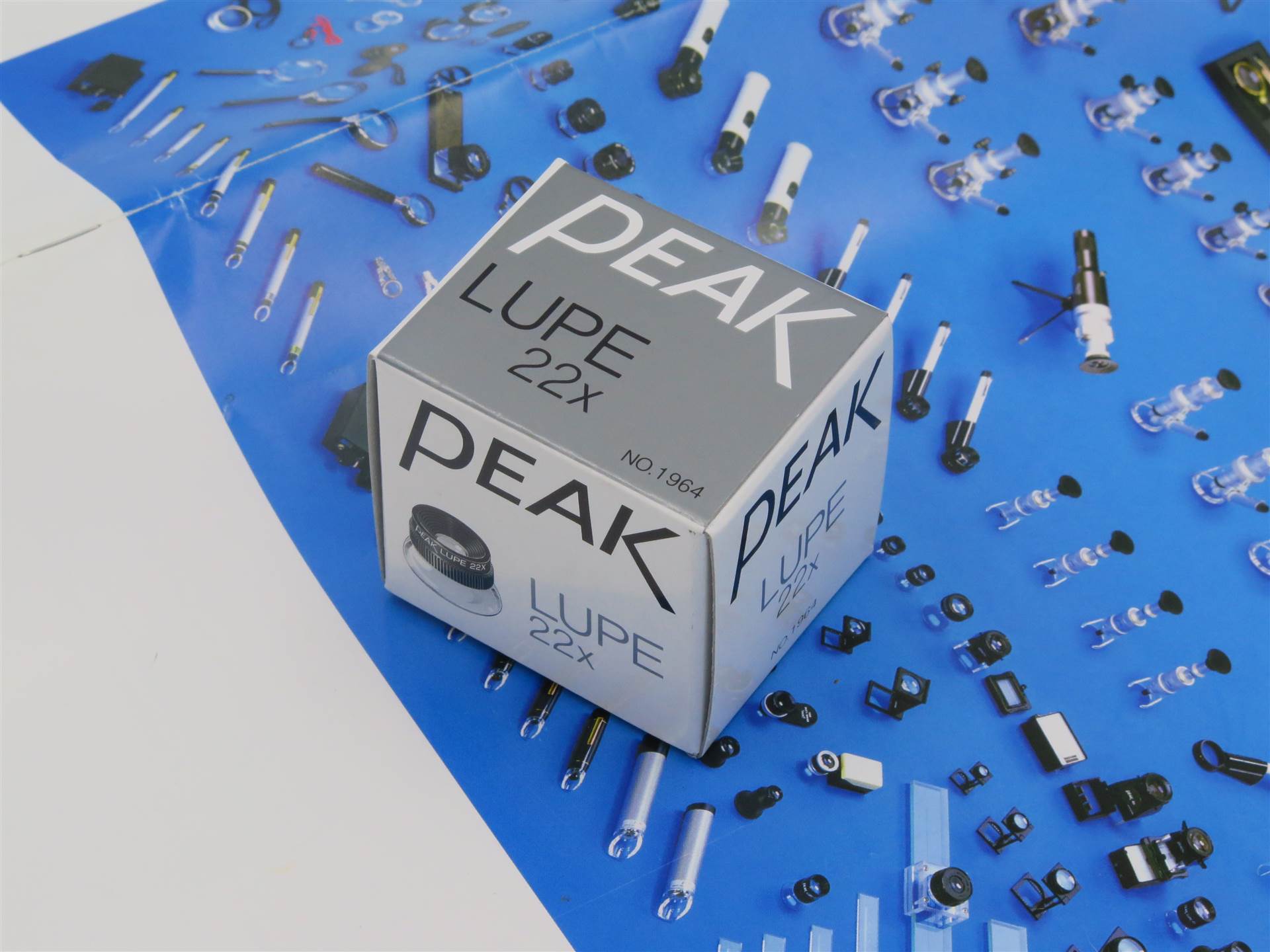 必佳peak进口便携式22倍放大镜1964-22x