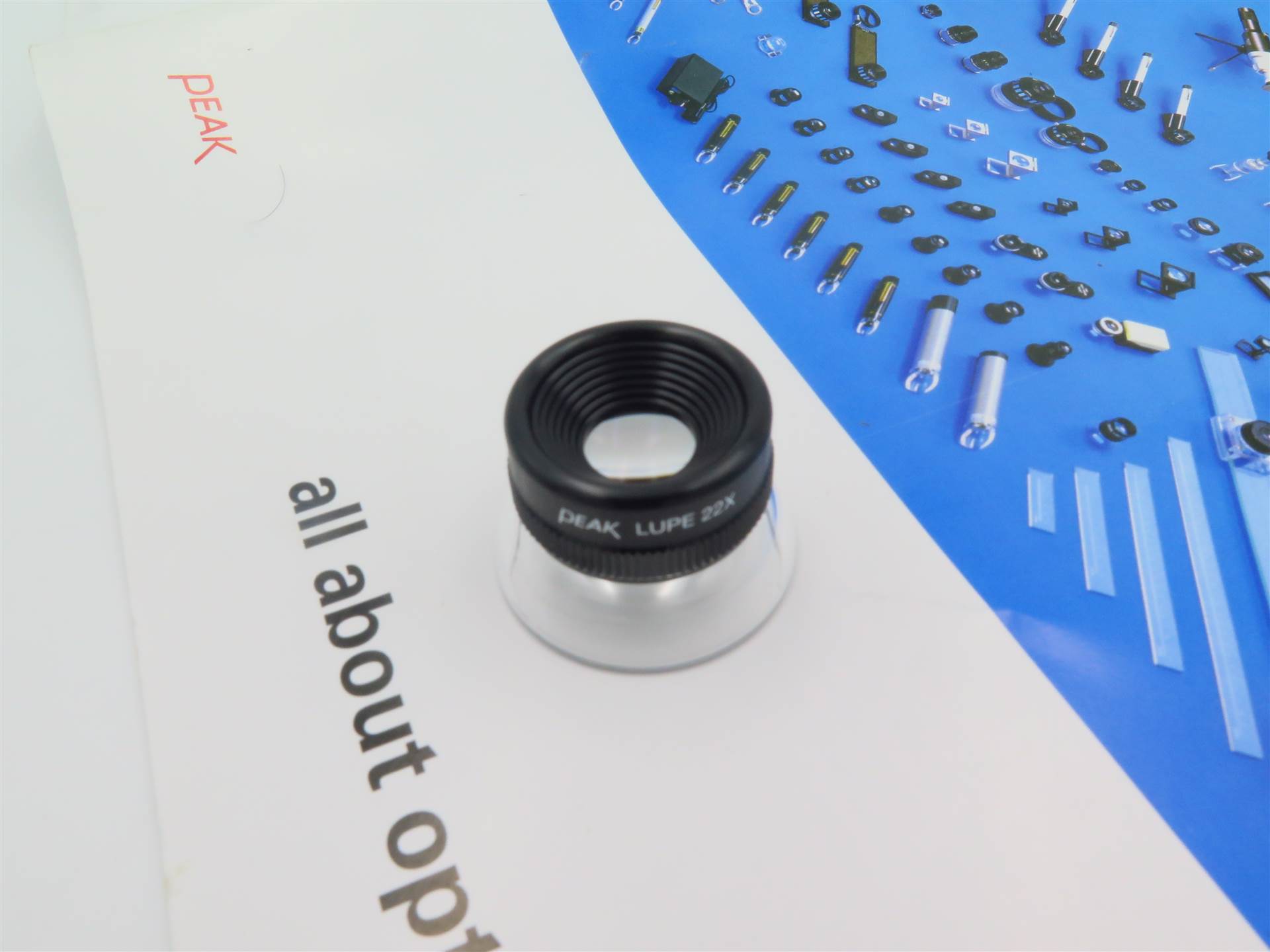 必佳peak进口便携式22倍放大镜1964-22x