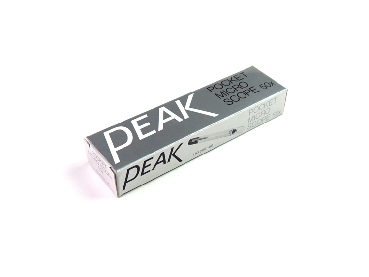 必佳peak笔式放大镜50倍显微镜2001-50x
