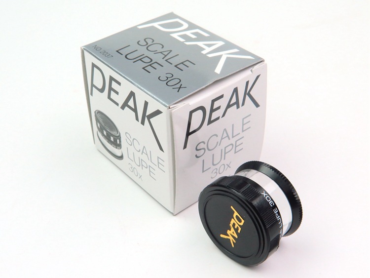 必佳peak进口30倍手持式放大镜2037-30x