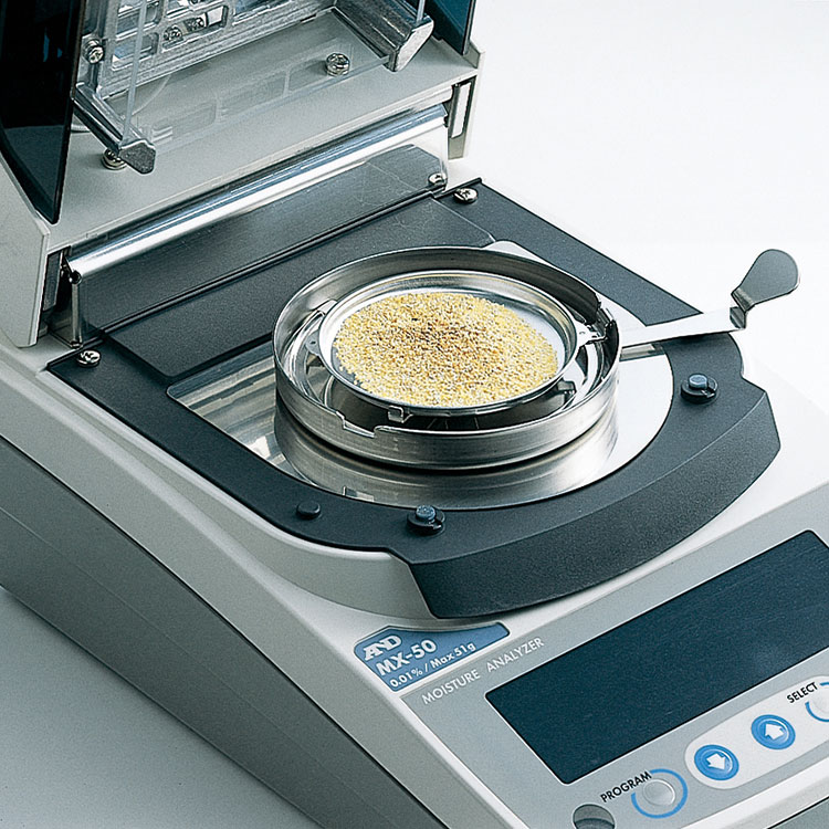 艾安得日本and水份检测仪ms-70食品卤素水分测定仪