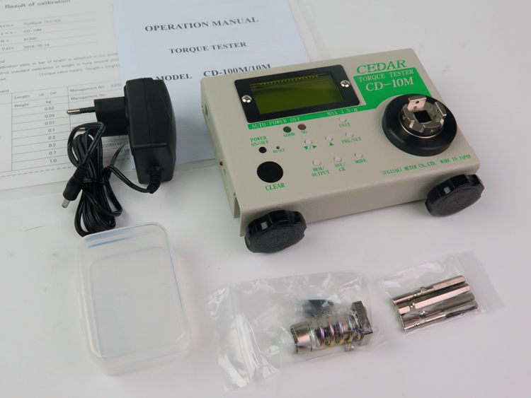 日本cedar螺丝刀思达扭力检测仪cd-15m扭矩计