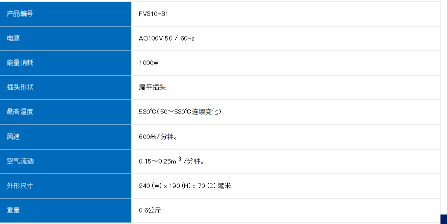 hakko日本白光工业热风枪fv-310