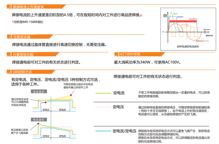 日本mada米亚基晶体管式进口焊接电源md-a1000b焊接设备