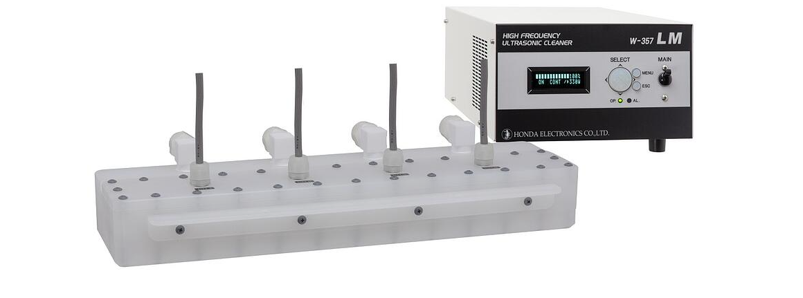 进口流水式超声波清洗机w-357lm-580日本本多高频半导体清洗机