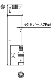 日本citizen西铁城sa-s110接触式位移传感器