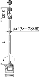 日本citizen西铁城sa-s110接触式位移传感器