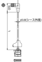 日本citizen西铁城sa-s110接触式位移传感器