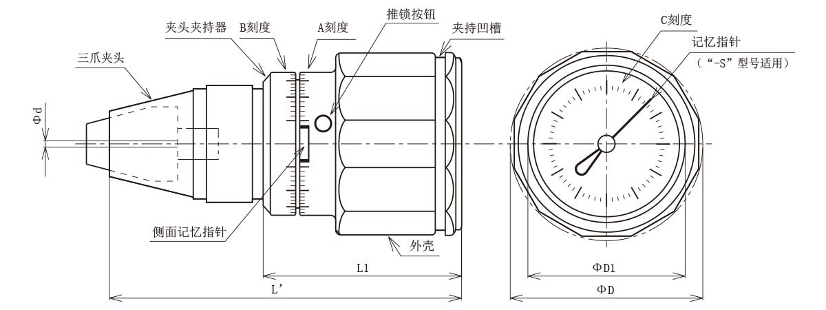 东日tohnichi轻便型扭力表系列150atg