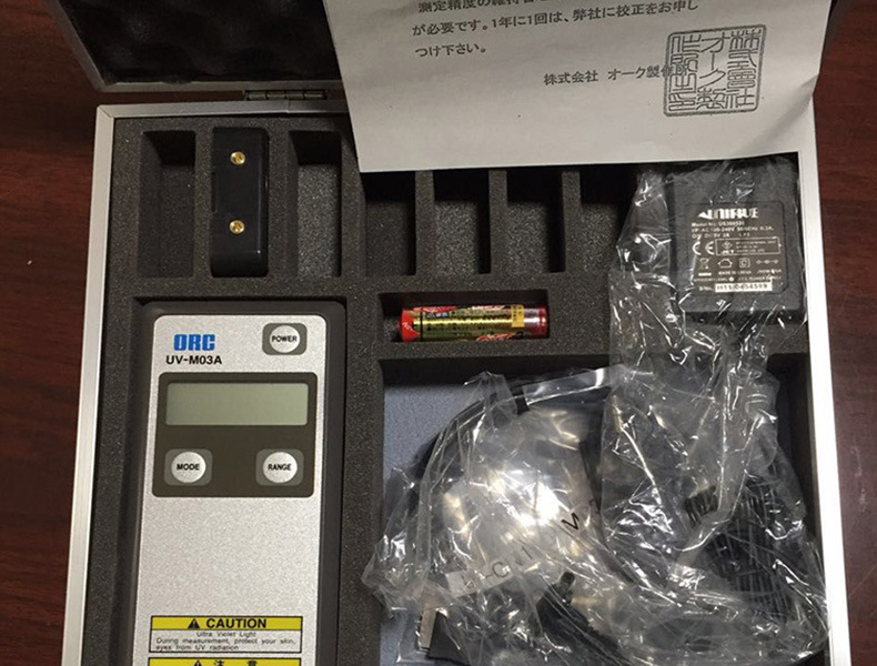 日本orc能量计uv-sn35-m10紫外线便携照度计
