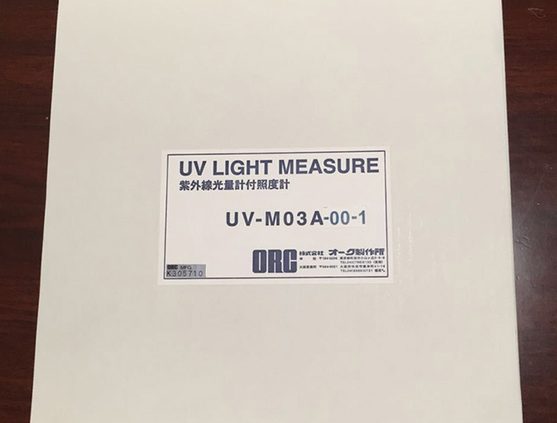 日本orc能量计uv-sn35-m10紫外线便携照度计