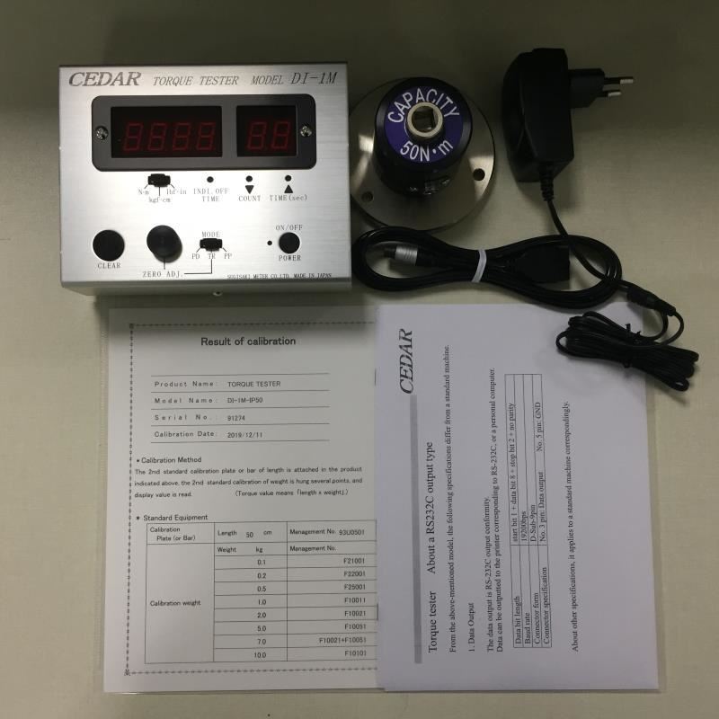 日本进口思达cedar扭力测试di-1m-ip50/di-1m-ip200/di-1m-ip500