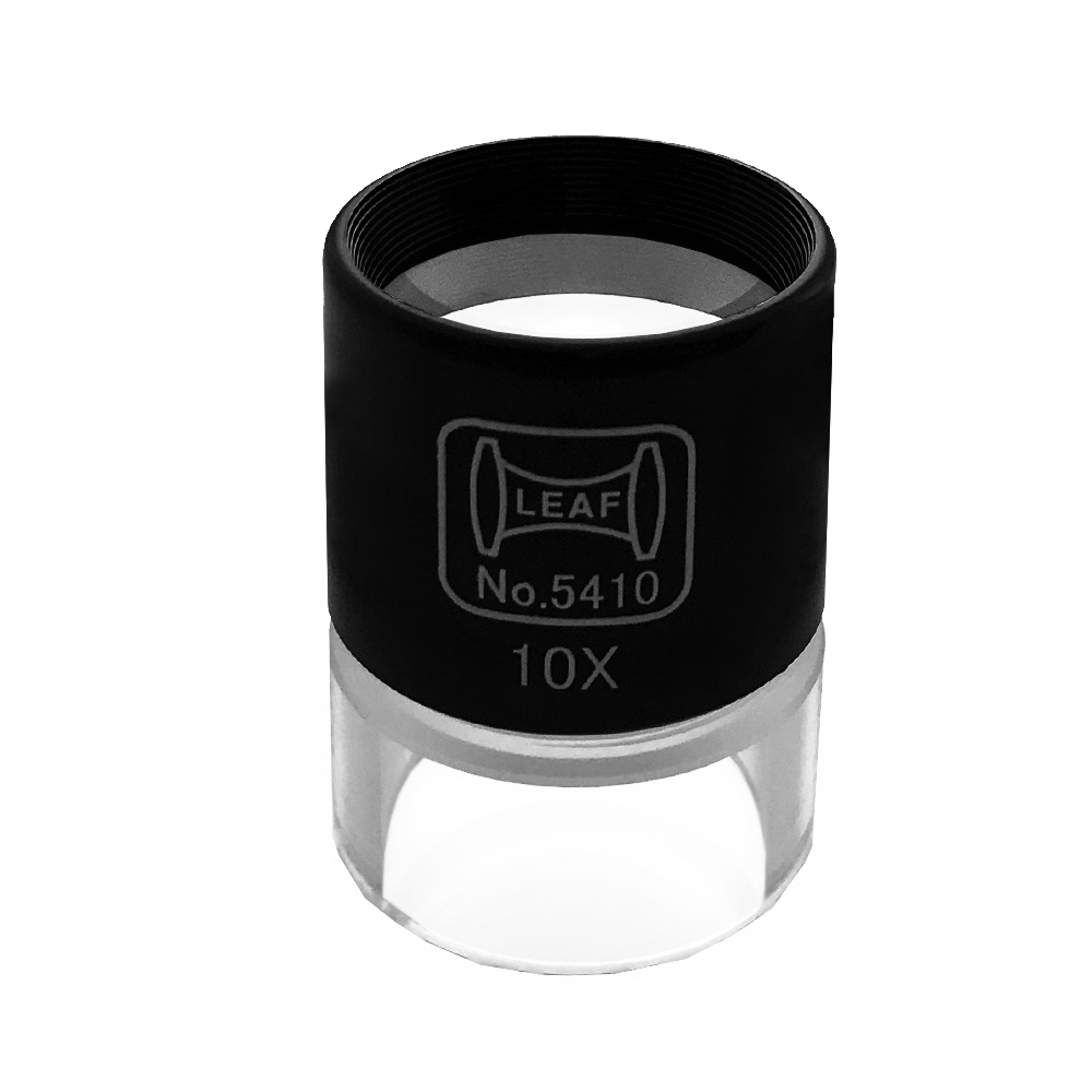 日本进口leaf京叶5410手持放大镜无刻度10倍镜