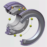 日本威武mighty联轴器msk的分离类型安全离合器