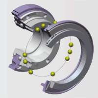 日本威武mighty联轴器msk的分离类型安全离合器
