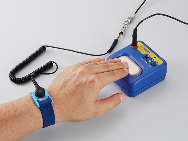 日本白光hakko进口fg-470消除静电腕带测试仪